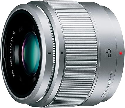 パナソニック(Panasonic) 単焦点レンズ マイクロフォーサーズ用 ルミックス G 25mm/ F1.7 ASPH. シルバー H-H025-S