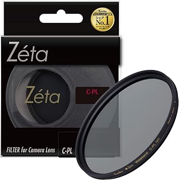 Kenko カメラ用フィルター Zeta ワイドバンド C-PL 82mm コントラスト上昇 反射除去用 038215