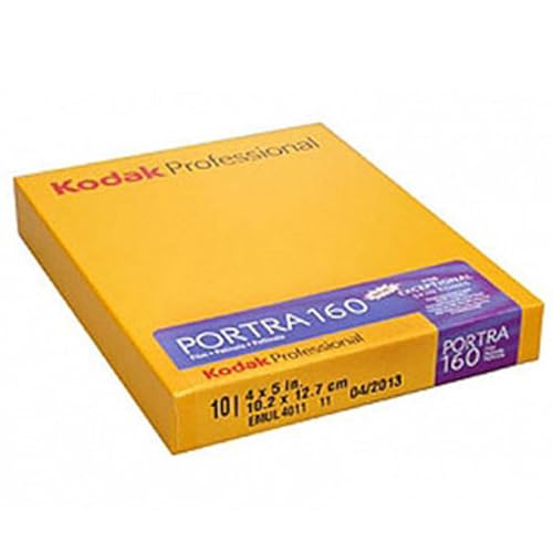 Kodak カラーネガティブフィルム プロフェッショナル用 ポートラ160 4X5(10枚入り) 1710516｜ネコサン商店