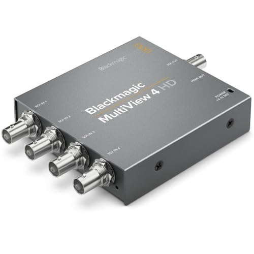 国内置き目品  Blackmagic Design マルチビュワー Blackmagic MultiView 4 固定ディスク HDL-MULTIP3G/04固定ディスク