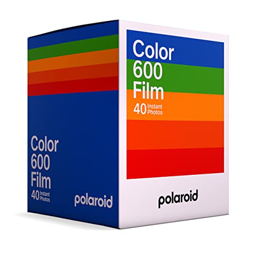 Polaroid(ポラロイド) インスタントフィルム Color film for 600 ? x40 film pack カラーフィルム 40枚入り フレームカラー白 (6013)