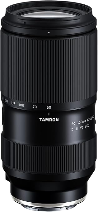 Tamron - 50-300mm F/4.5-6.3 Di III VC VXD - 人物、風景、旅行の撮影に最適 - ウルトラマルチテレズーム - A069。