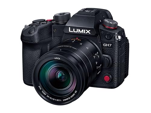 パナソニック(Panasonic) LUMIX ルミックス DC-GH7L マイクロフォーサーズ 銀鏡受け答え一眼 写真機 判定基準 望遠レンズ 水晶体一揃いの道具