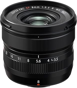 富士フイルム(FUJIFILM) X 交換レンズ フジノン 単焦点 最広角 コンパクト 8mm F3.5 防塵防滴耐低温 絞りリング ブラック F XF8MMF3.5 R WR|ネコサン商店