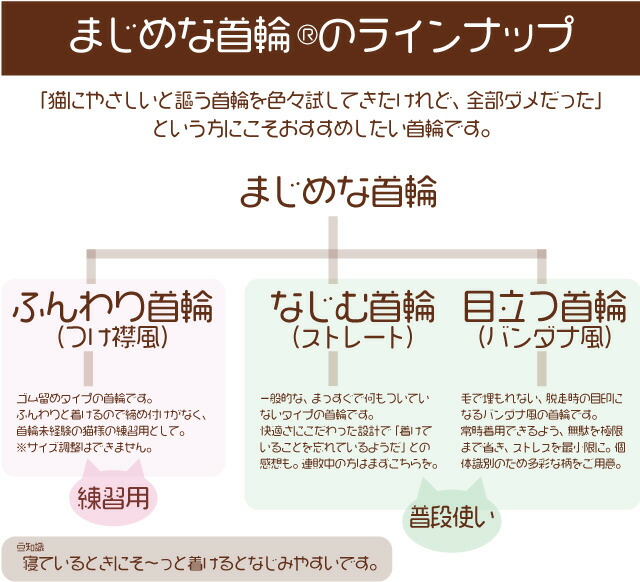 【猫 首輪】ネコソダテ バンダナ風セーフティ/桃柄【コットン製 安全 国産】