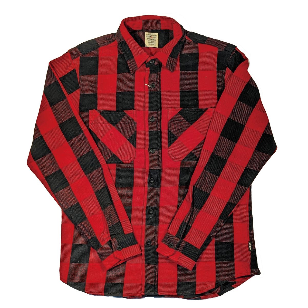 楽天市場】AVIREX アビレックス 長袖 コットン フランネル チェック