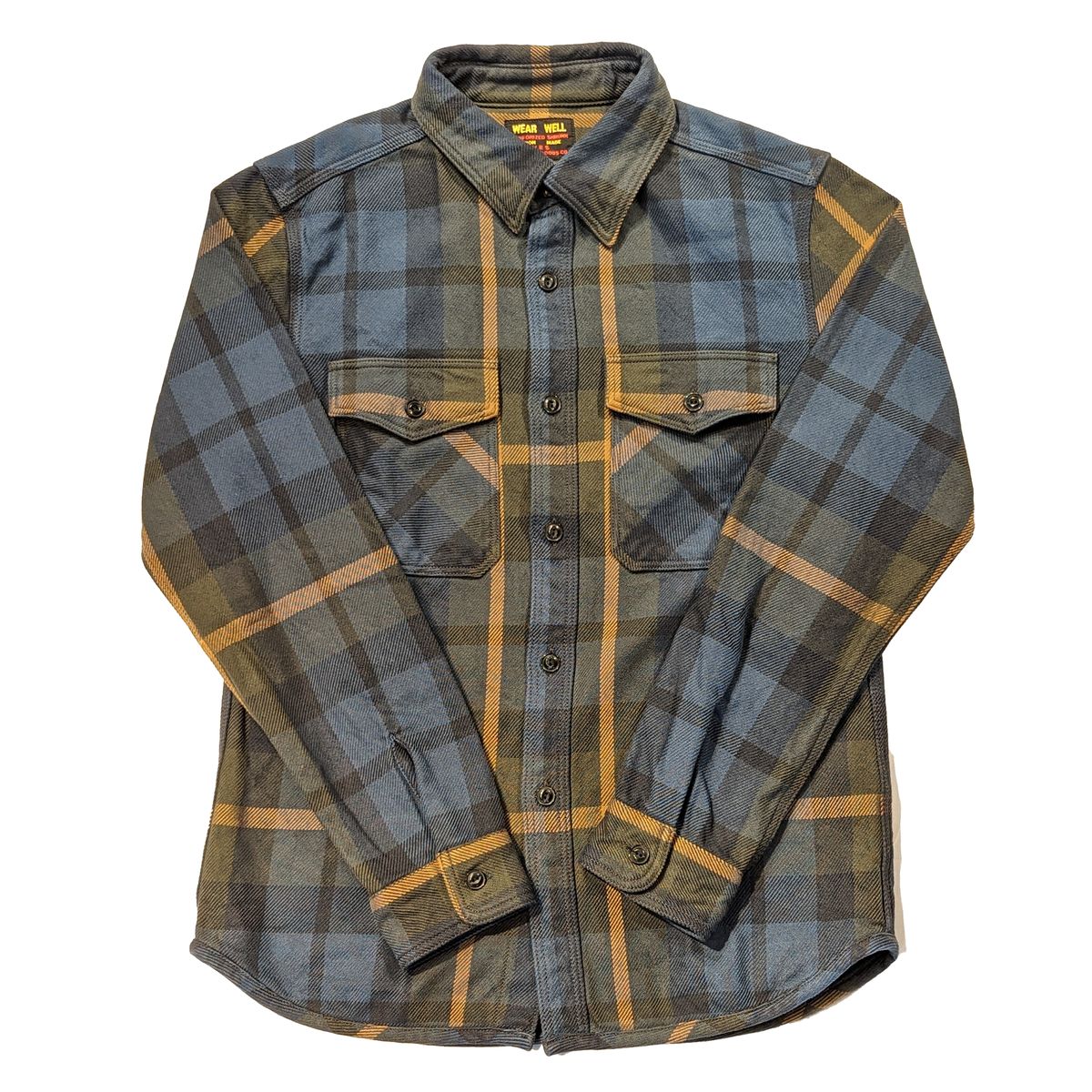 楽天市場】UES ウエス 15.5oz 先染エクストラヘビーネルシャツ