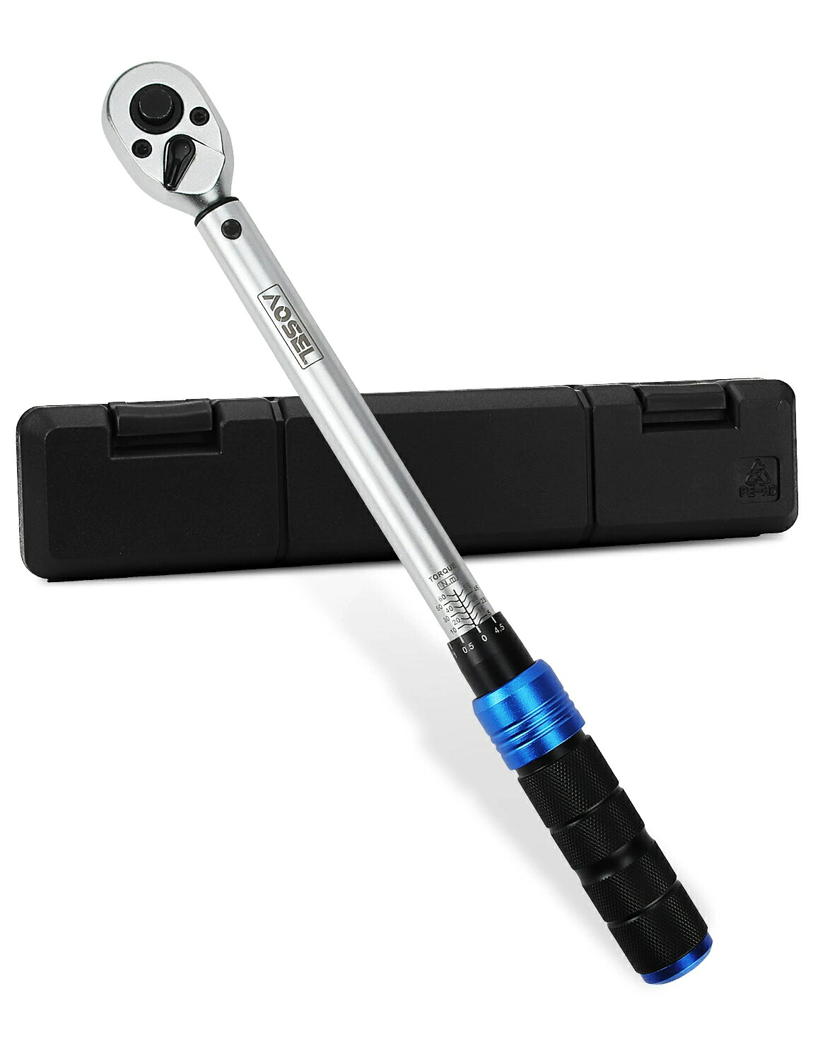 【楽天市場】即納！プレセット型 トルクレンチ 差込角 9.5MM 5-60N・m 3/8インチ トルクレンチ 正逆回転可能 車 工具 専用 ...