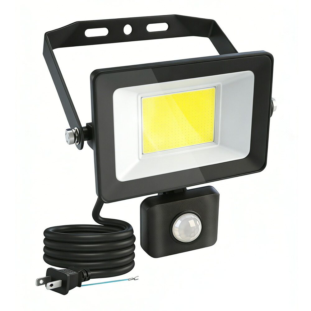 5台 50W 500W好いかげんに LED 写真用照明 検知器点火装置 COB製手当て 人感検知器 室外 LED写真用照明 薄型  防犯点火装置 差し込み式 昼光色 6000K LED やり方灯 IP66 雨合羽 広角点火装置 検知器部 親しさ回転させる 高明快さ 省エネ 庭 パーキング場 部屋の入り口灯 廻廊 町内の防犯 1年引き受ける 貨物輸送無料 PSE 50W