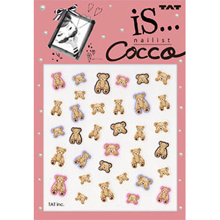楽天市場 Cocco ネイルシール ドリームモードコレクション テディベア ネイルアート ネイルシール ネイル用品 ネルパラ
