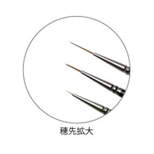 Para Gel パラブラシ アート 3本セット キャップ付 ジェルネイル ネイル用品 ジェルブラシ ネイルブラシ 筆 ネイルアート アート筆 Umu Ac Ug