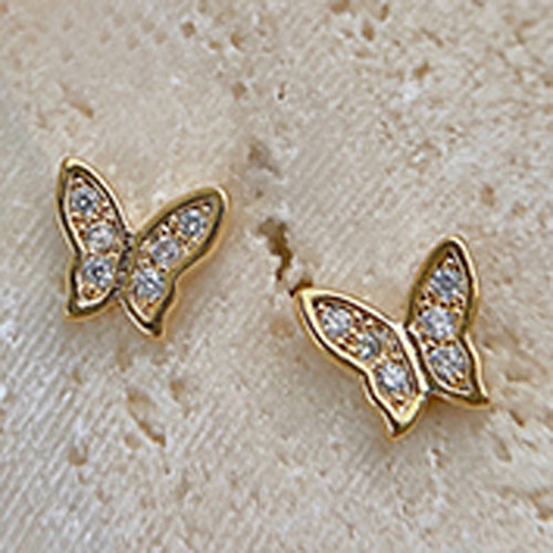 楽天市場 Ann Professional 蝶パーツ ゴールド 2個 ネイルアート セルフネイル ネイルパーツ ジェルネイル ネイル用品 ネルパラ