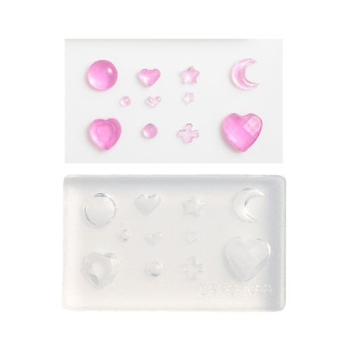 Pregel シリコンモールド ネイルアート 魔法少女コンパクト