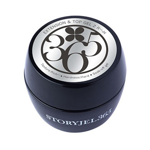 STORYJEL365 イクステンション&トップ2 R++-H 15g トップジェル ジェルネイル ネイル用品