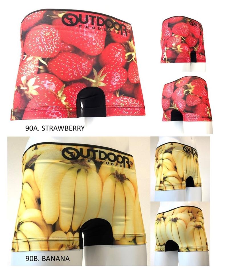 楽天市場 ボクサーパンツ Outdoor メンズアウトドア アンダーウェア 下着fruits転写プリント成型ボクサー Mens フルーツボクサーパンツ あす楽対応 世界をhappyにする Nene