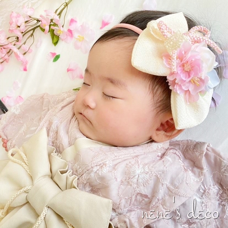 楽天市場】753 髪飾り 和 ヘアアクセサリー【チュール梅花と 