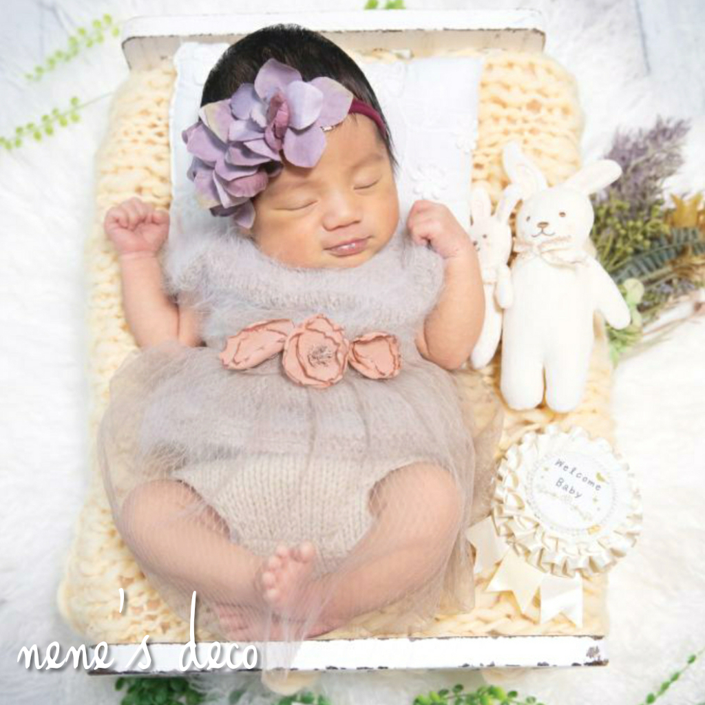 楽天市場】ベビー ヘアバンド 花かんむり【ドライアナベル 花冠ヘア