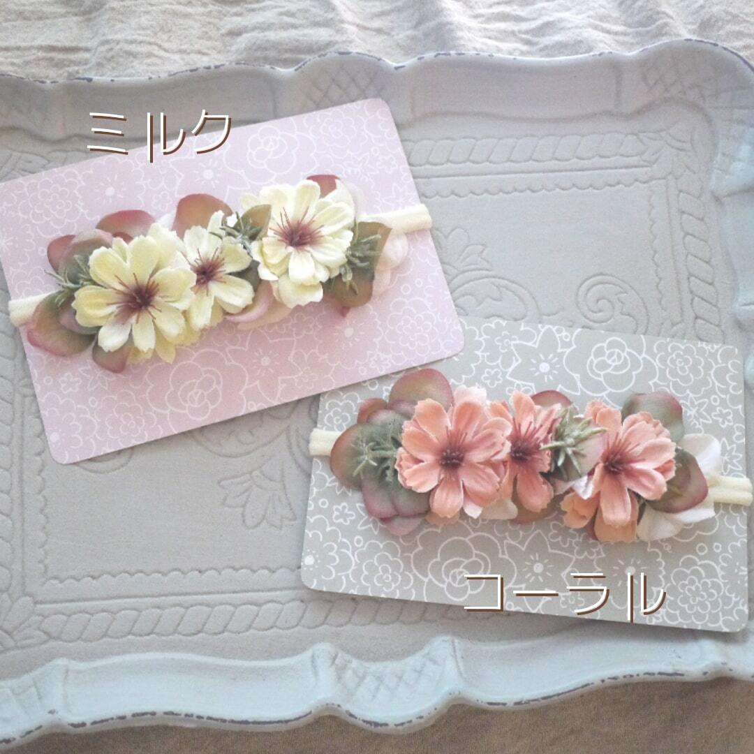 0 1 ヘアアクセサリー セレモニードレス ナチュラル 花かんむり デイジー 2歳 赤ちゃん ニューボーンフォト かわいい