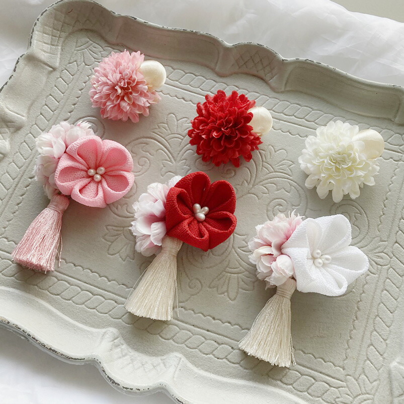 楽天市場】七五三 髪飾り 着物 ヘアアクセサリー 浴衣 キッズ ベビー