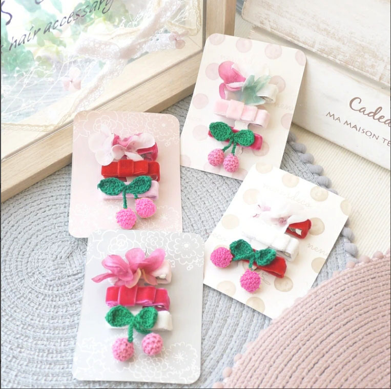 楽天市場】キッズ ヘアクリップ ベビー ヘアアクセサリー ヘアピン【3