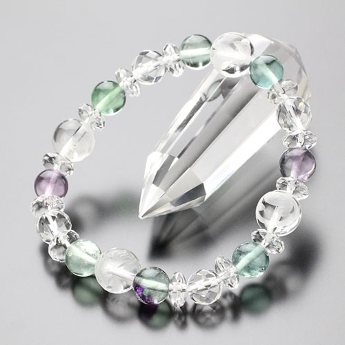18天然石✨⑥水晶×四神獣　12mm パワーストーン　ブレスレット　約16cm 高級四神獣シリーズ 四神獣ブレスレット 水晶彫り 12mm玉 青龍