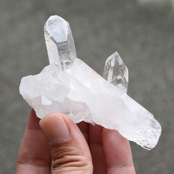 楽天市場】【現品お届け！】ミニ 水晶クラスター 約69グラム