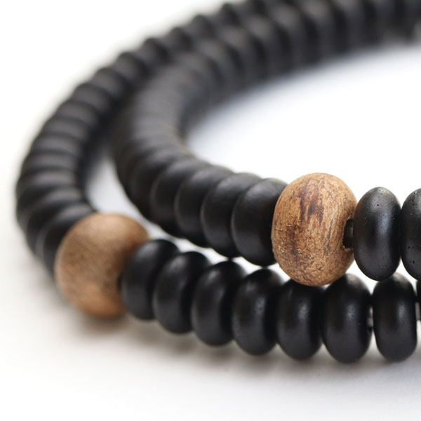 高級天然軟絲沈香108連樽型仏珠ブレスレット/ネックレス両用男女兼用AB1078 高級天然軟絲沈香108連樽型仏珠ブレスレット/ネックレス両用男女兼用