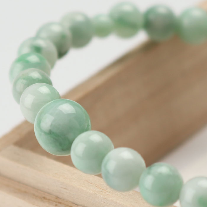 楽天市場】鑑別書付き 数珠ブレスレット 甲府磨き 約10ミリ 本水晶 桐