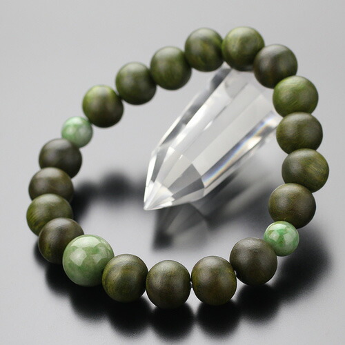 楽天市場】約8ミリ グリーンクォーツ 数珠ブレスレット【数珠