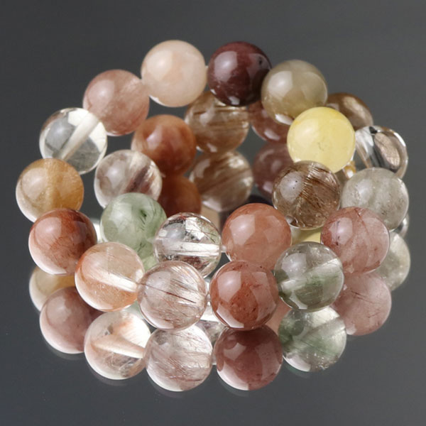 天然石 水晶 ガーネット　ローズクォーツなど 楽天市場】ガーネット ローズクォーツ カット水晶 パワーストーン