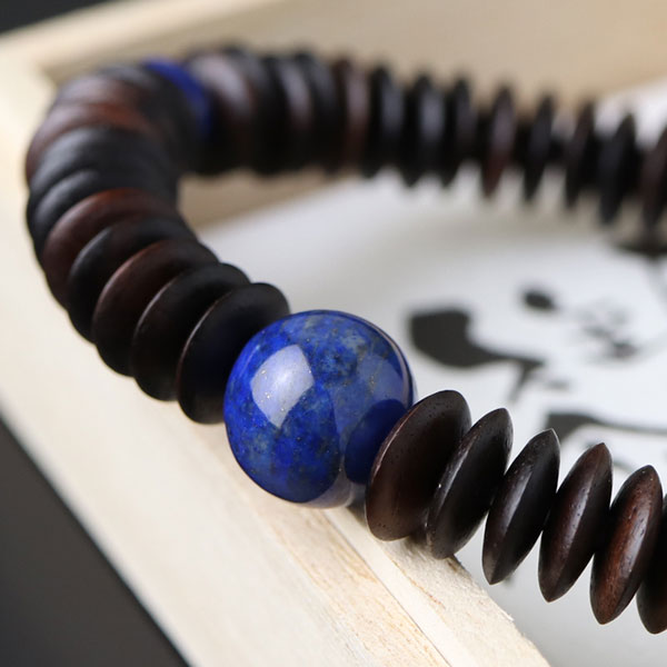 楽天市場】数珠ブレスレット 平玉 54玉 虎目石 5A´ 桐箱付き【腕輪念珠