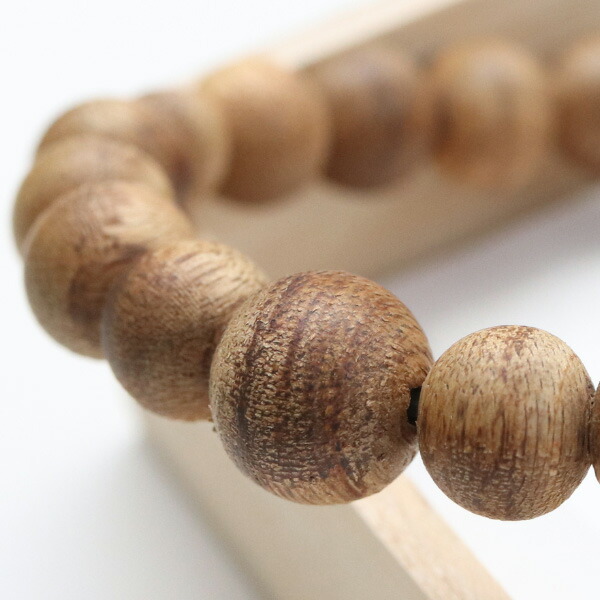 約15.8mmあり‼️ インドシナ半島産 沈香 ブレスレット 香木 約15.8mmあり インドシナ半島産 沈香 ブレスレット 香木