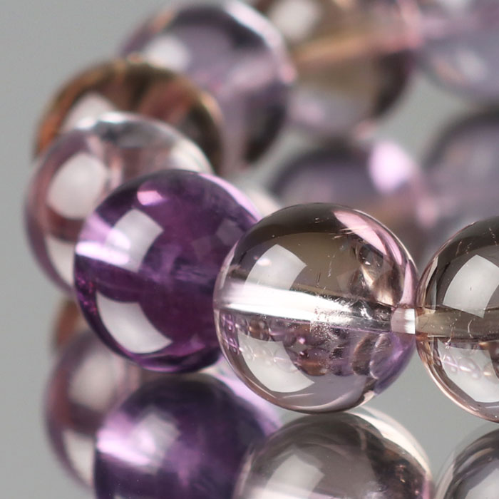 ★高品質★ アメトリン　スーパーファントム　ブレスレット　アメジスト スーパーファントムアメジスト ブレスレット 22.9㎜ XA+ | 天然石,ア行