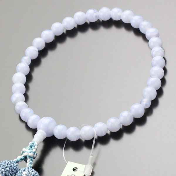 約8ミリ ブルーレース 正絹房