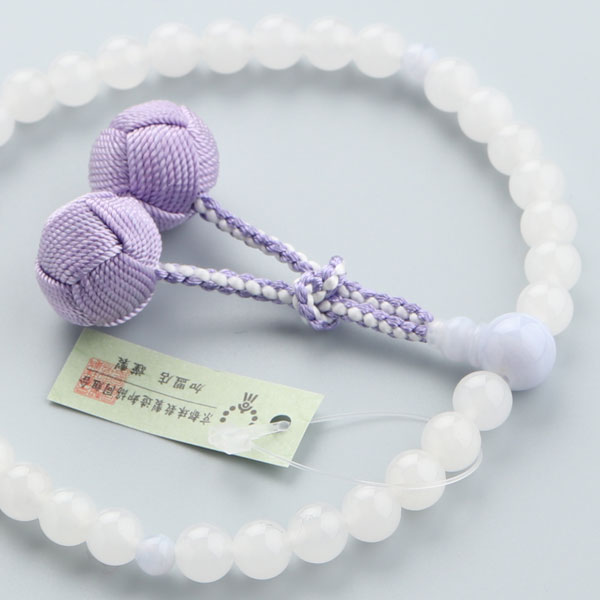 よれない 紫てまり梵天房房 あこや真珠 数珠 念珠 女性用全ての宗派で使用可能 よれない 紫てまり梵天房房 あこや真珠 数珠 念珠 女性用全ての宗派