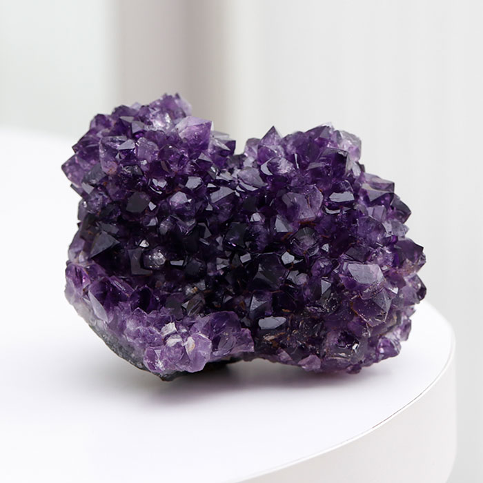 楽天市場】SPS ピンクアメジスト ジオード 約3580グラム アイアン