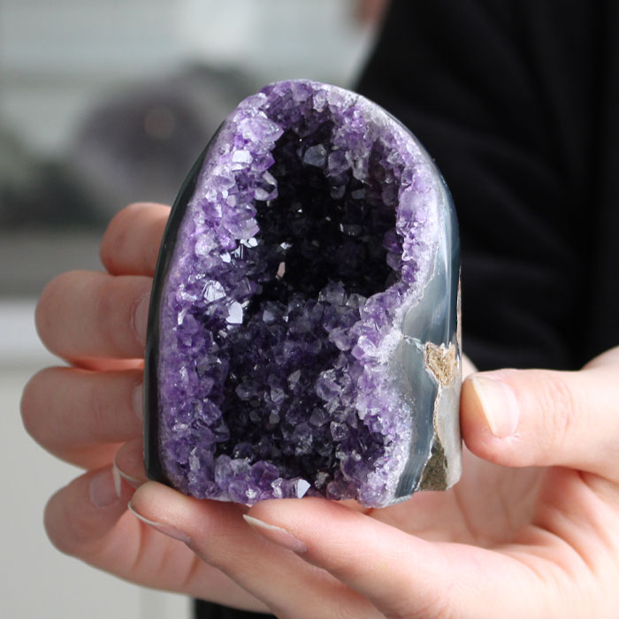 楽天市場】【現品お届け！動画あり】ケープアメジスト スカル ドクロ