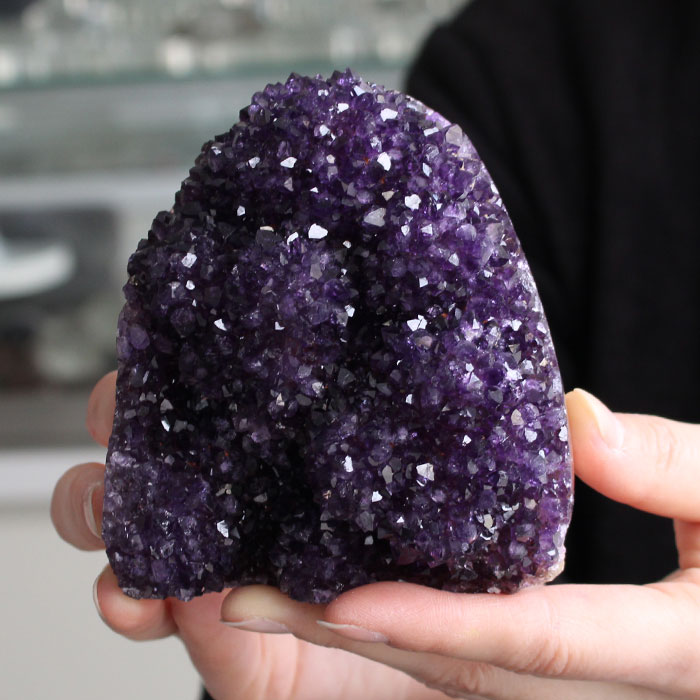 楽天市場】【現品お届け！動画あり】ケープアメジスト スカル ドクロ