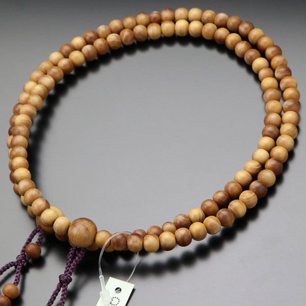 真珠の文鎮 仏壇屋 滝田商店 数珠 真言宗 男性用 沈香(じんこう) みかん玉