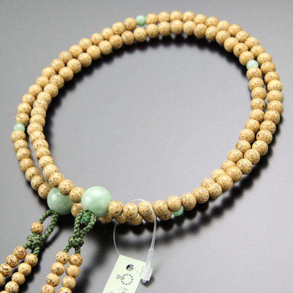 楽天市場】真言宗 数珠 男性用 尺二 みかん玉 天竺菩提樹 ビルマ翡翠