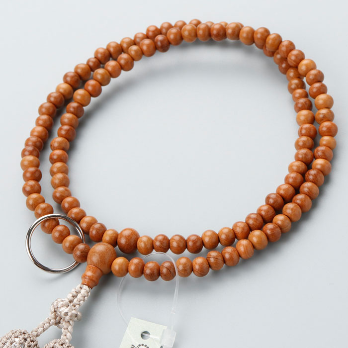 楽天市場】八宗派兼用 数珠 女性用 8寸 正梅 正絹房【本式数珠 京念珠