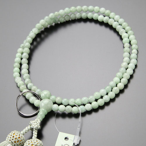 ★ディープビルマヒスイ 7ミリ珠 ブレスレット②(SA+) ☆ディープビルマヒスイ 7ミリ珠 ブレスレット②(SA+) メルカリで詳細