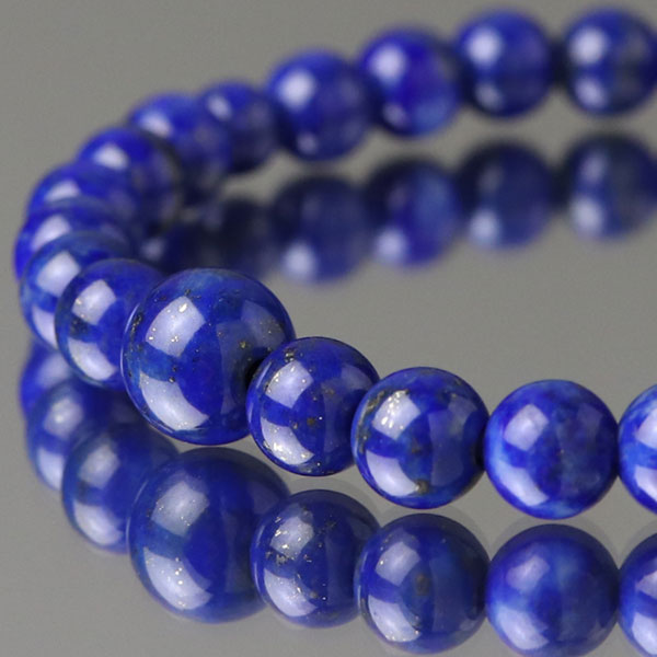 楽天市場】ラピスラズリ ブレスレット 約8mm 3A ストレート 【天然石