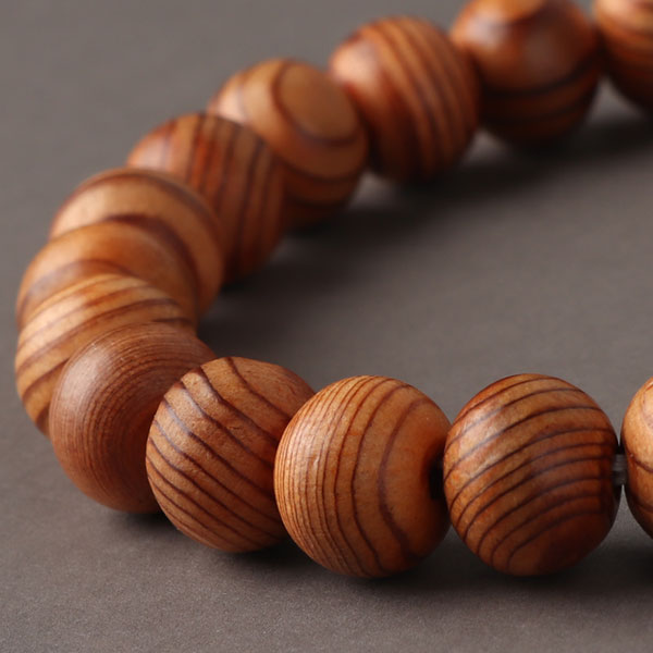 楽天市場】【感謝祭SALE/50％OFFクーポン】木製念珠 ブレスレット 5種