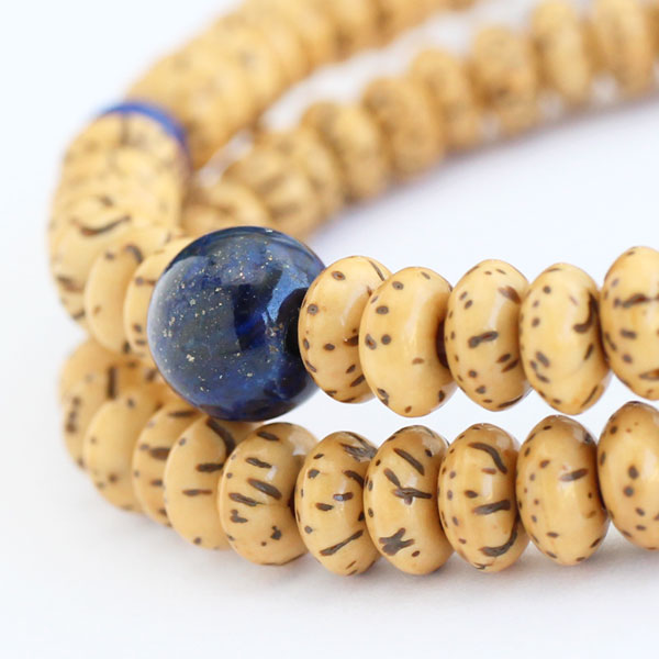 全宗派共通✳︎本式念珠108珠✳︎レモンクォーツ・白翡翠 全宗派共通✳︎本式念珠108珠✳︎レモンクォーツ・白翡翠