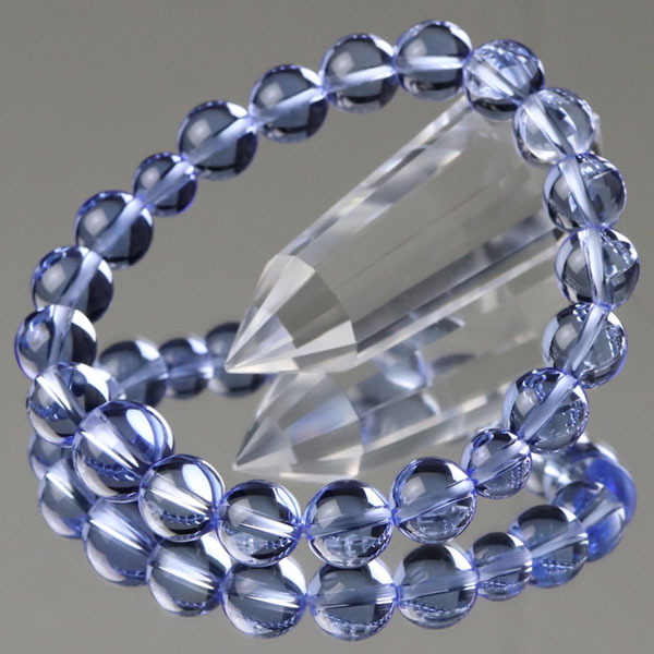 腕輪念珠　ブレスレット　ブルークォーツ 200080040137110.jpg