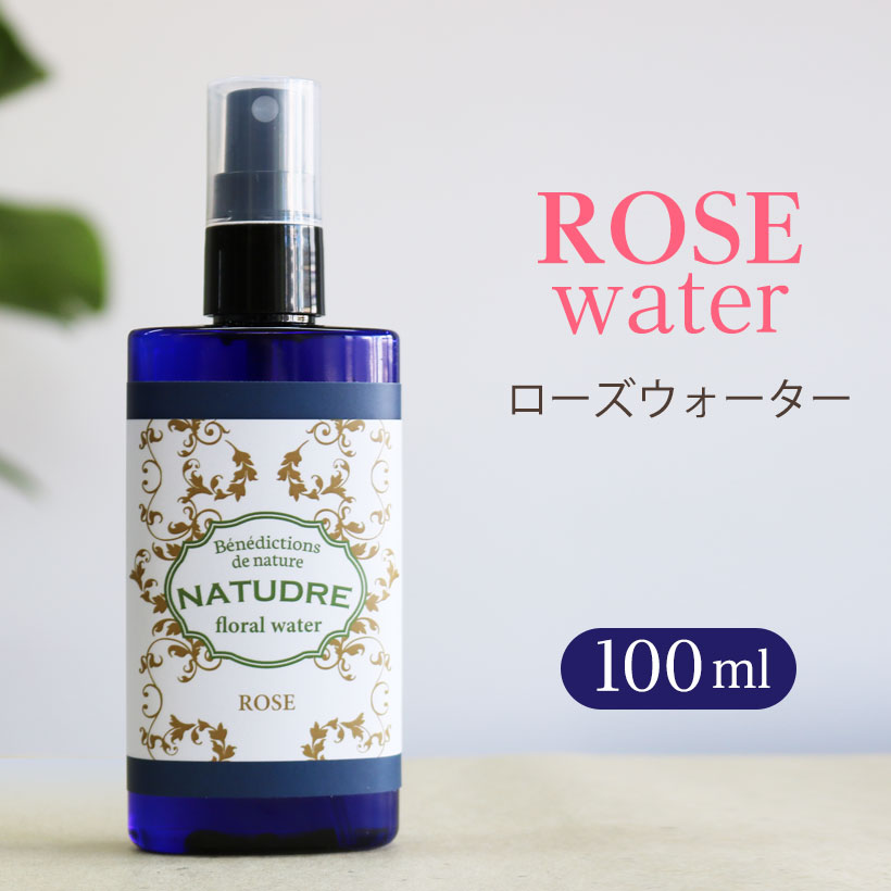 楽天市場 ローズウォーター100ml バラ水 薔薇 ローズ 化粧水 フローラルウォーター ローズミスト ナチュドール ネンリンラボ精油とコスメの専門店