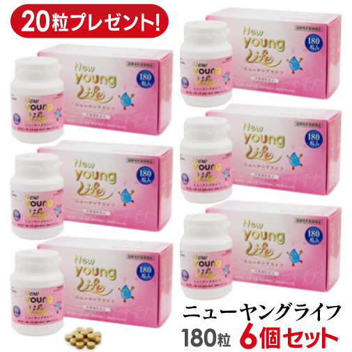 ニュー若い者生命現象 180粒×6個書き割り+120粒 ECM・E 低分子ヒアルロン酸 思わしい食料雑貨類 加えること