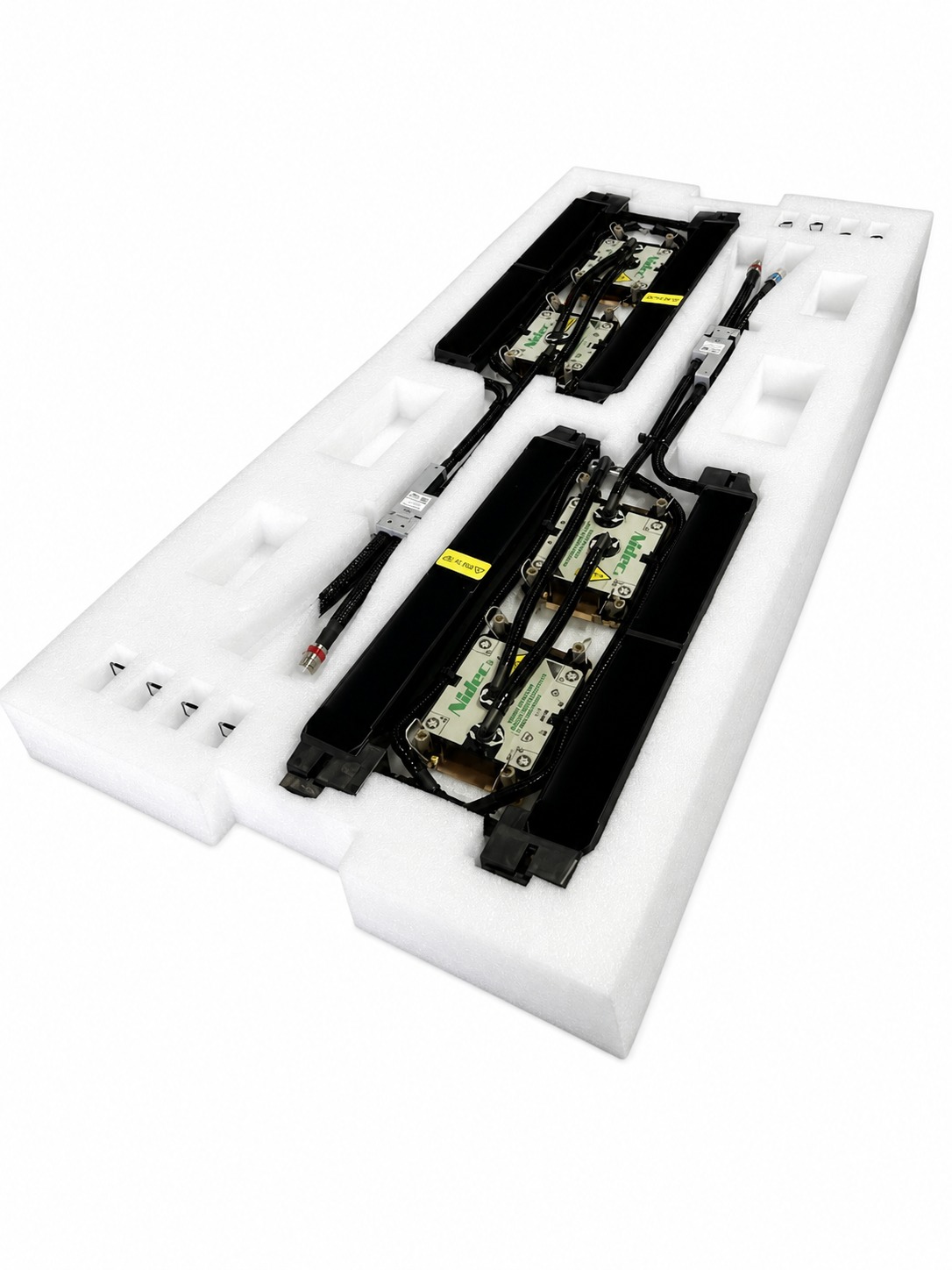 Nidec 液冷コールドプレートアセンブリ 2基セット FTSC CA82027-3704 チューブ クイックコネクタ付き サーバー HPC 保守部品 中古品｜ネオアンビシャス
