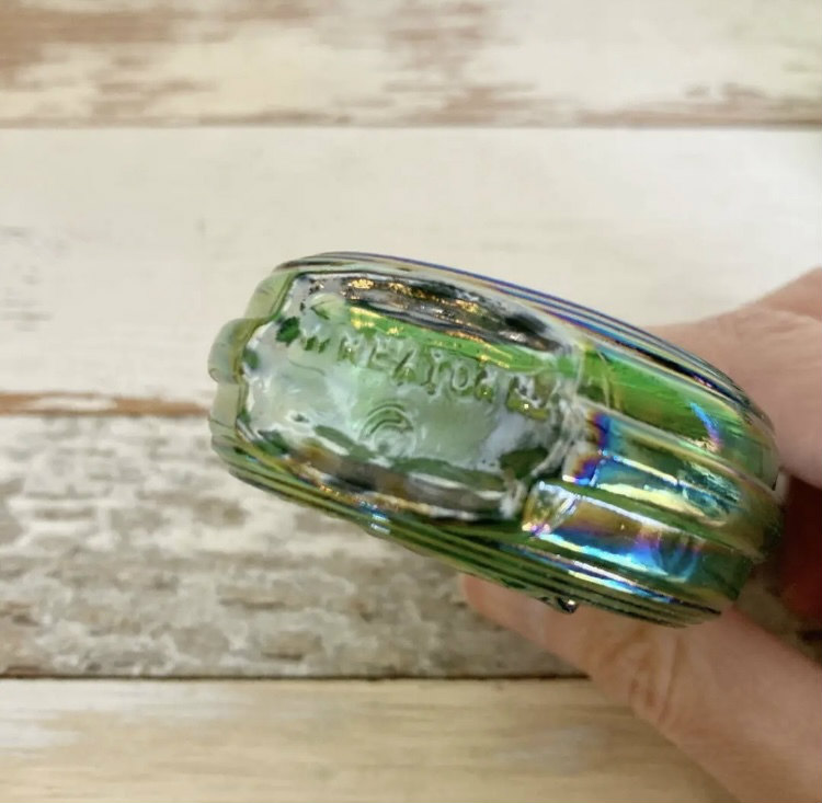 President Small Glass Bottle (flower Vase)ヴィンテージプレジデントスモールボトル(フラワーベース